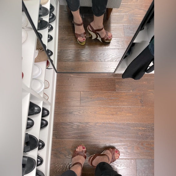 . Miu Miu wedge sandals - Picture 5 of 15